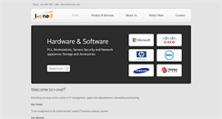 Desktop Screenshot of i-oneit.com